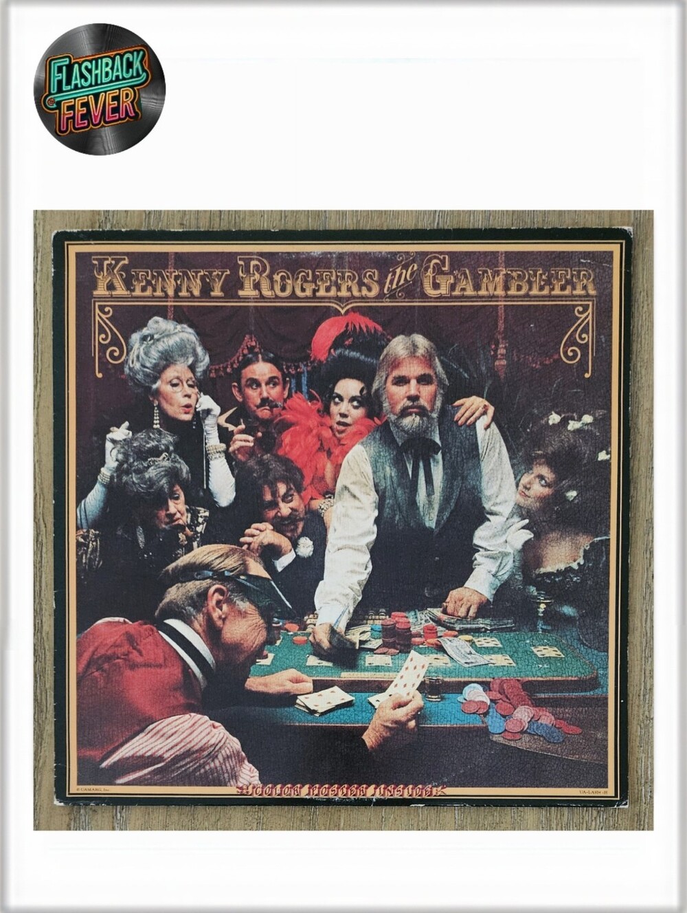 KENNY ROGERS•The Gambler Vintage•1978 US (#UA-LA934-H) All Disc, 1st Pressing